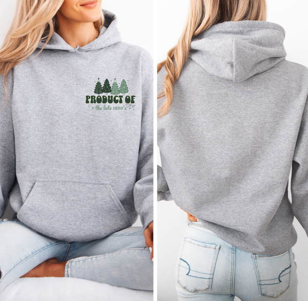 Product of the Late 1900s | Grey Hoodie - Image 2